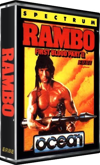 Rambo First Blood Part II box art