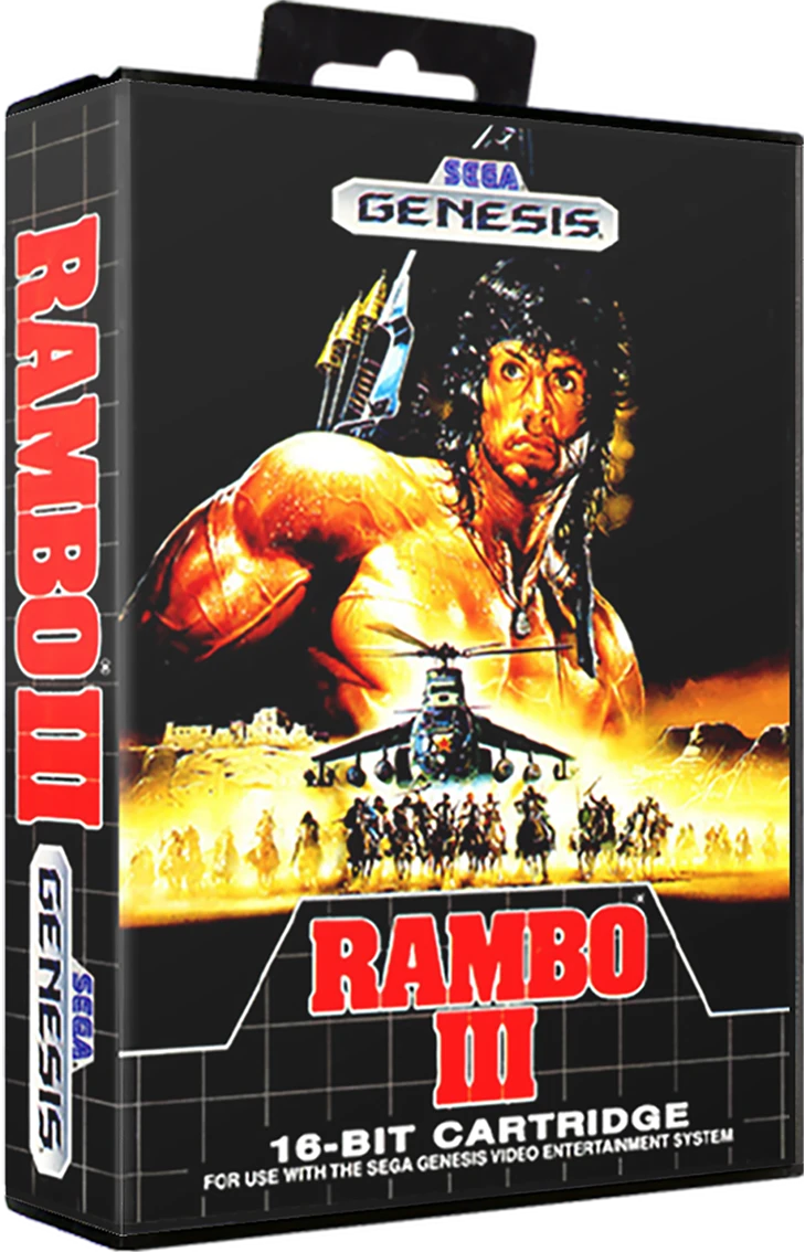 Rambo III box art