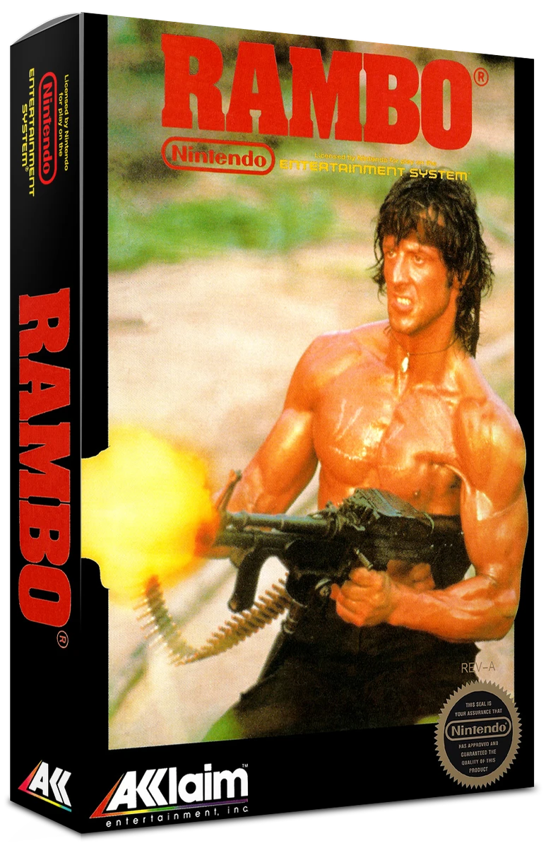 Rambo box art