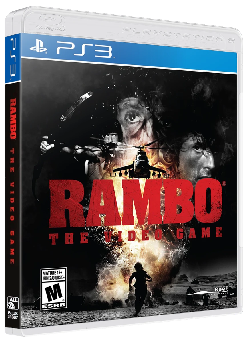 Rambo: The Video Game box art