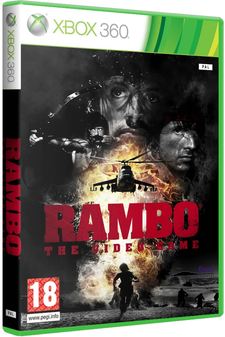 Rambo: The Video Game box art
