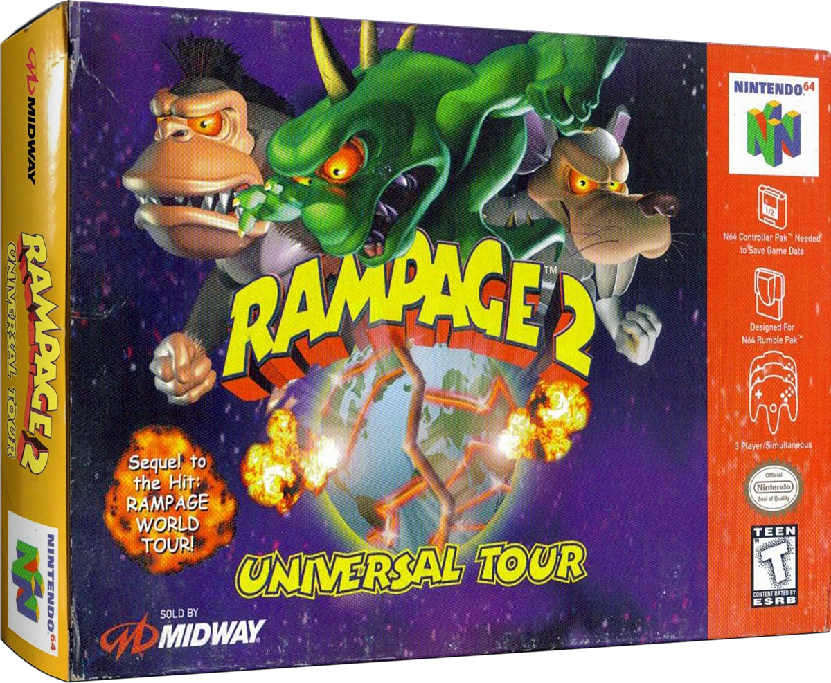 Rampage 2 Universal Tour box art