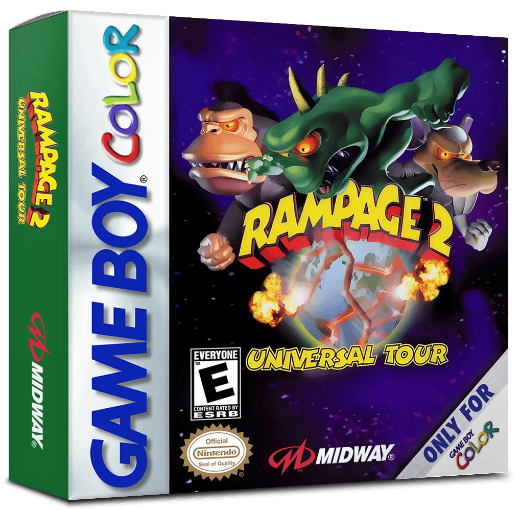 Rampage 2 Universal Tour box art