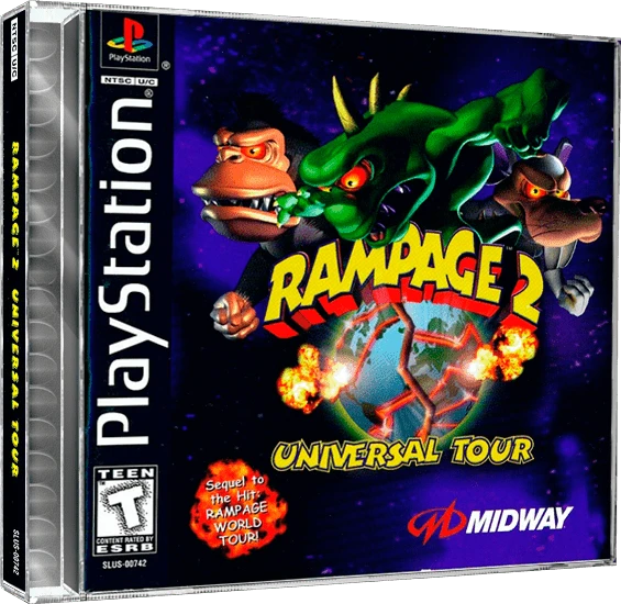 Rampage 2 Universal Tour box art