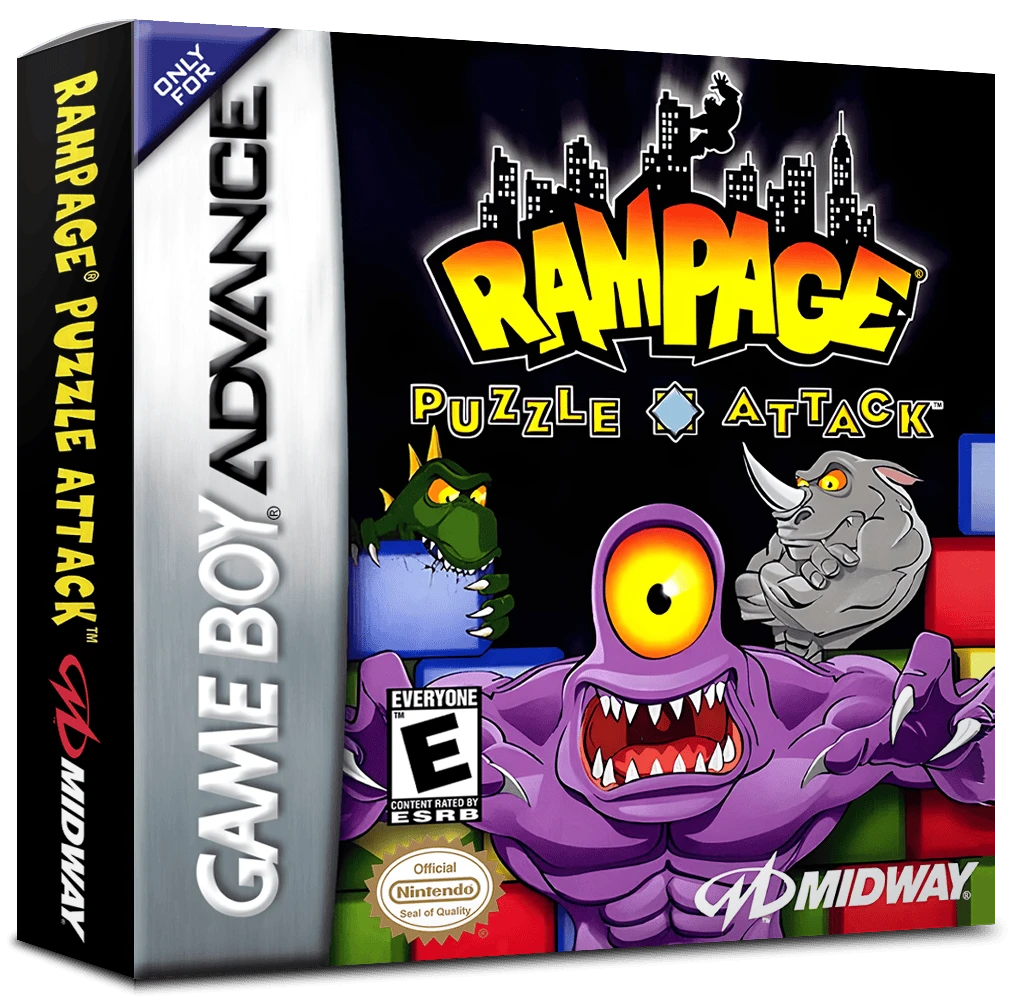 Rampage Puzzle Attack box art