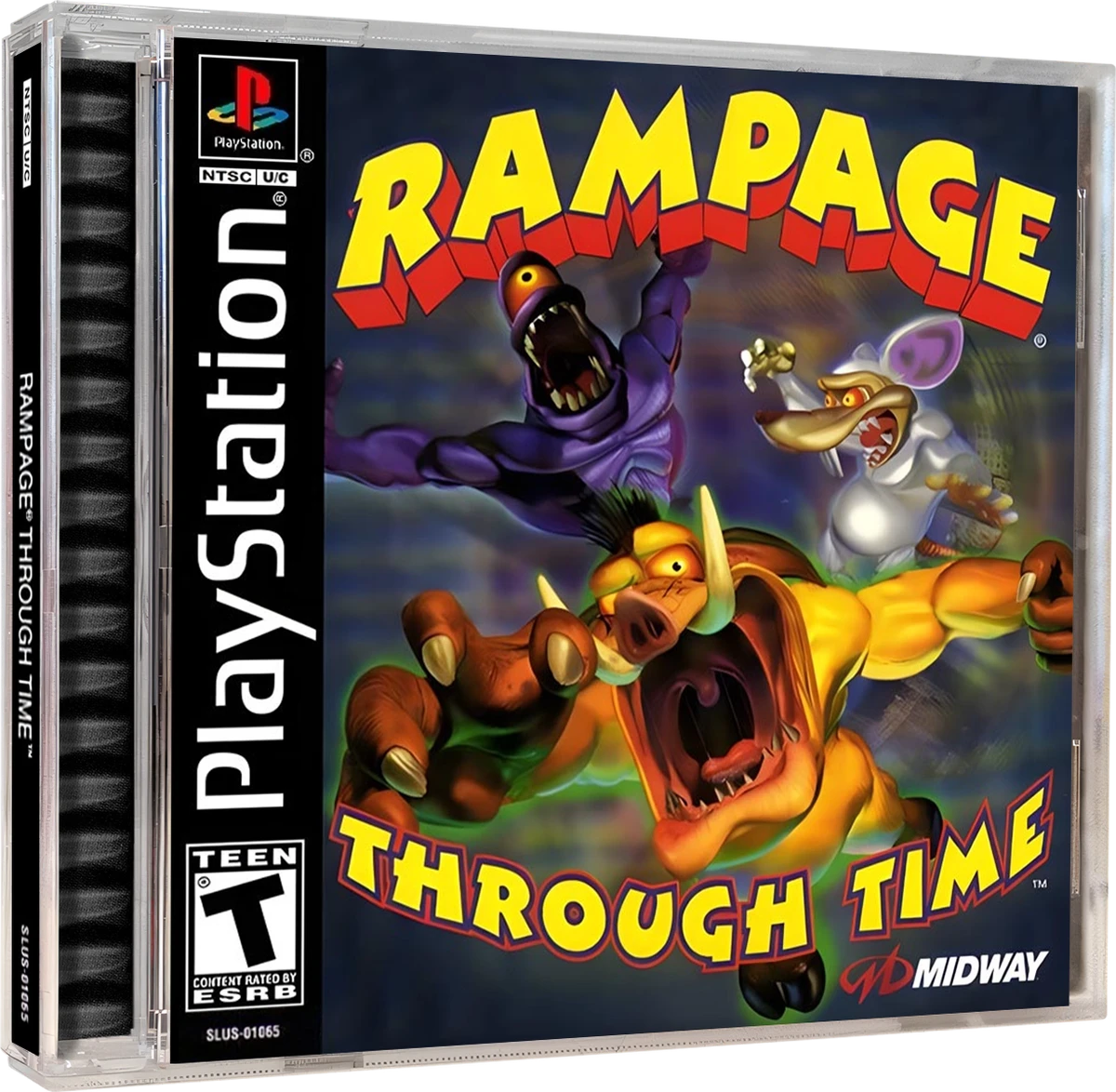 Rampage Through Time box art