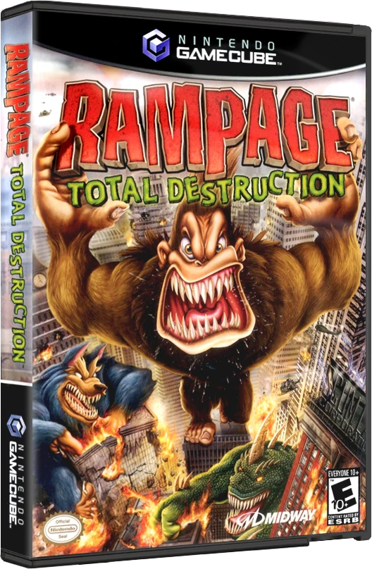 Rampage Total Destruction box art