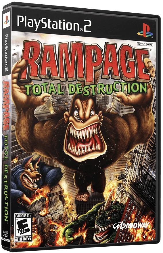 Rampage Total Destruction box art