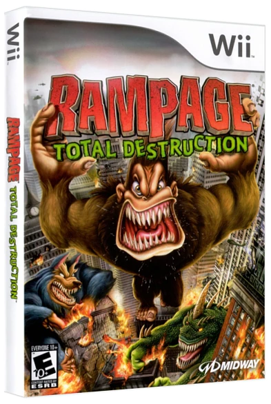 Rampage Total Destruction box art