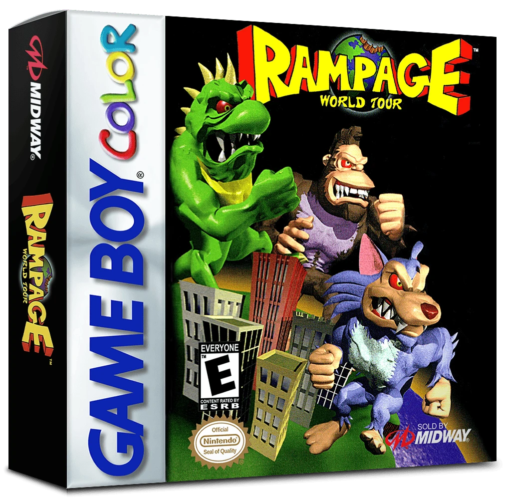 Rampage World Tour box art