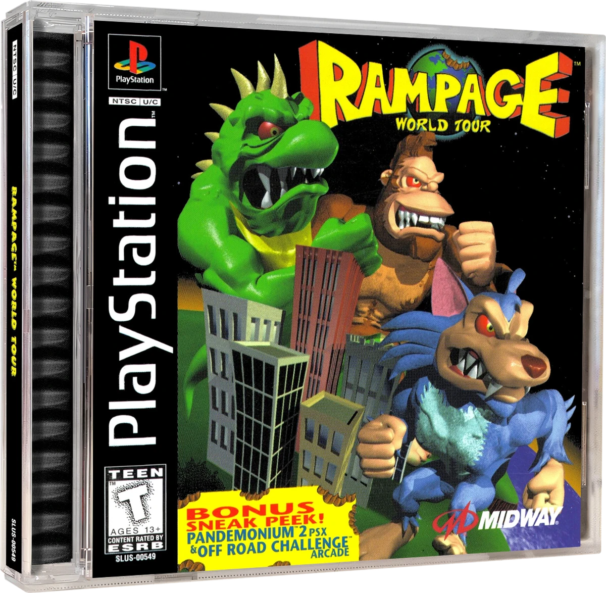 Rampage World Tour box art
