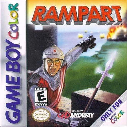 Rampart for Gameboy Color box art
