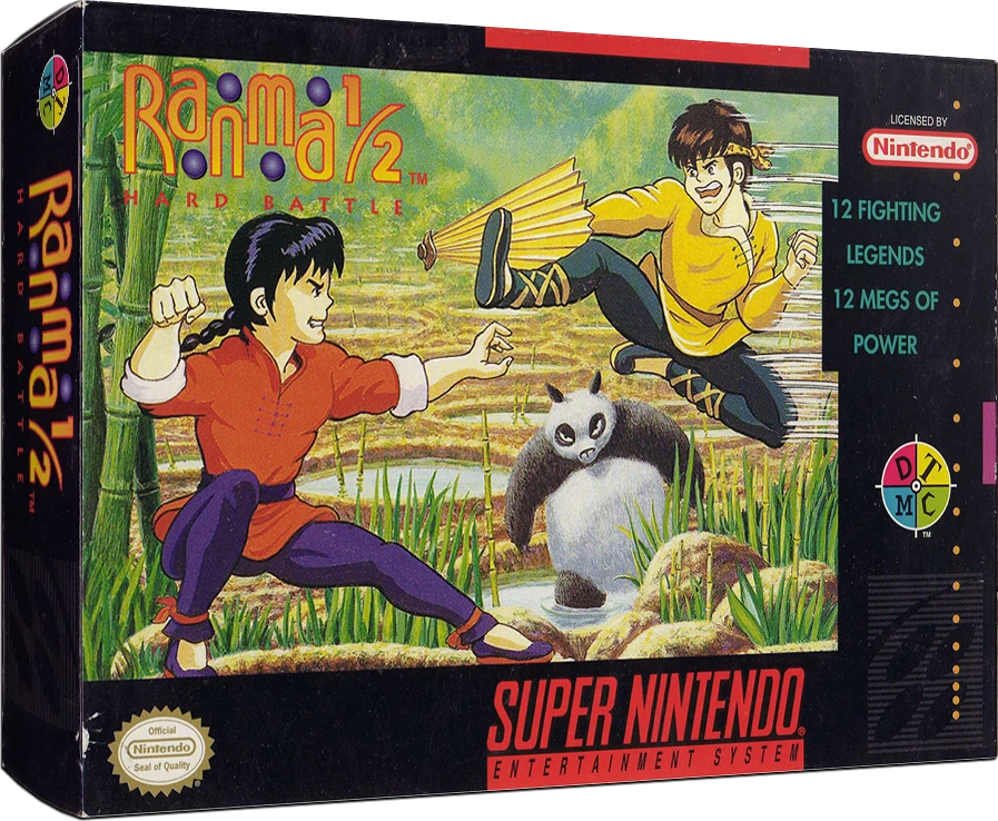 Ranma 1/2 Hard Battle box art