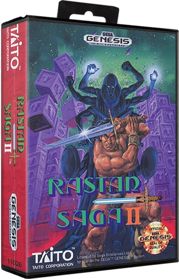 Rastan Saga II box art