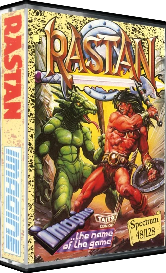 Rastan box art