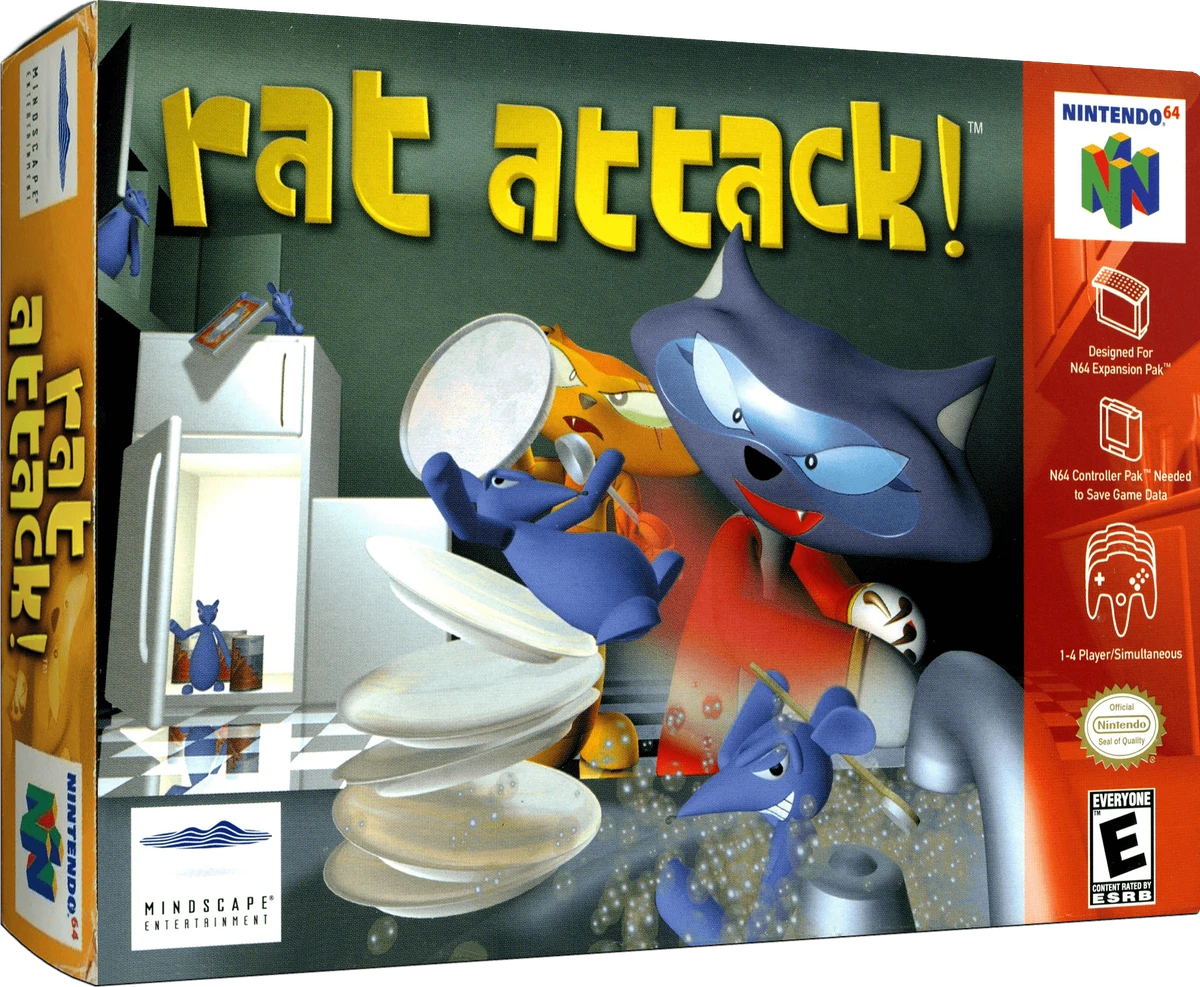 Rat Attack box art