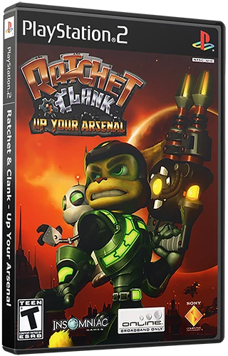 Ratchet & Clank 3 Totsugeki! Galactic Rangers box art
