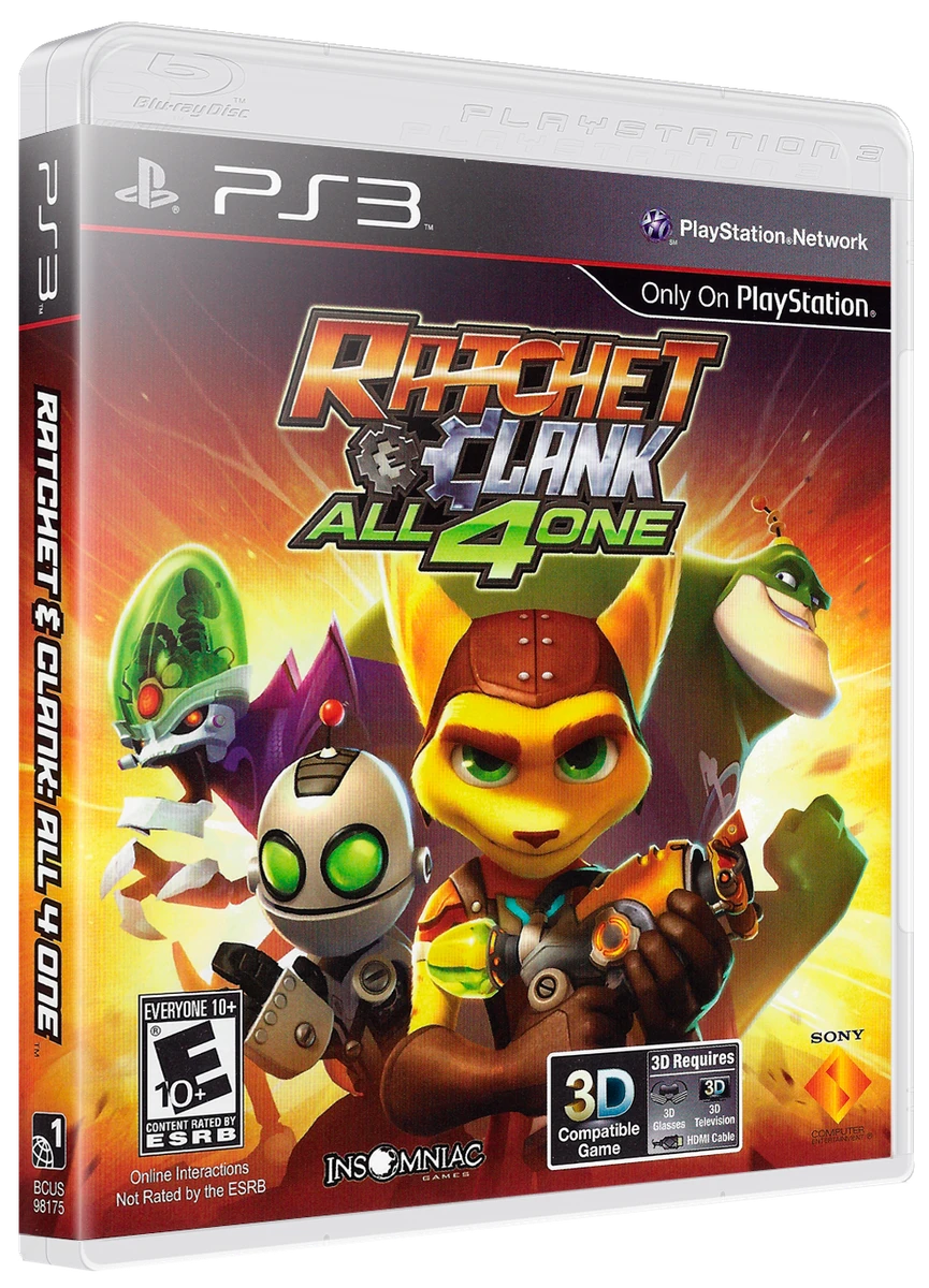 Ratchet & Clank: All 4 One box art