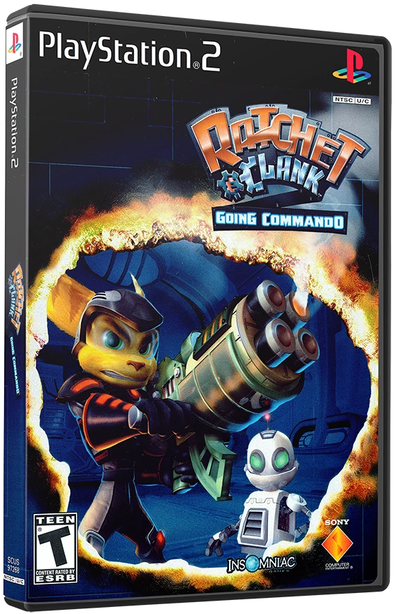 Ratchet & Clank Going Commando box art