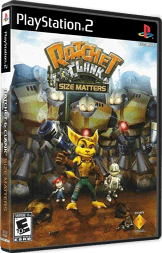 Ratchet & Clank Size Matters box art