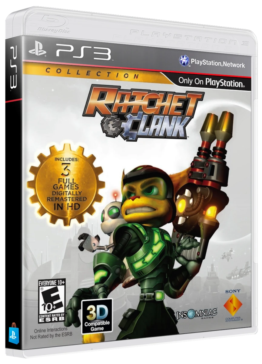 Ratchet & Clank Trilogy box art