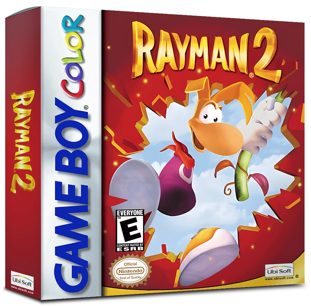Rayman 2 box art
