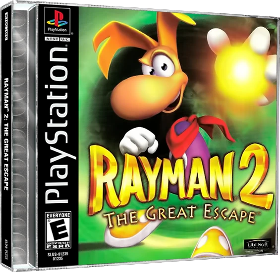 Rayman 2 The Great Escape box art