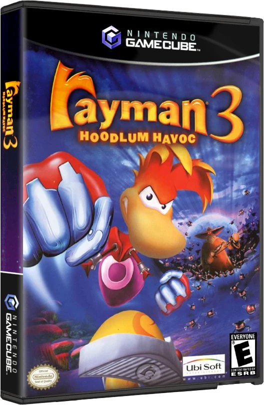 Rayman 3 Hoodlum Havoc box art
