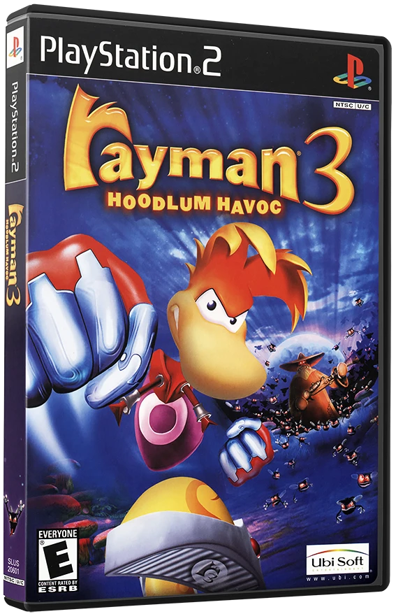 Rayman 3 Hoodlum Havoc box art