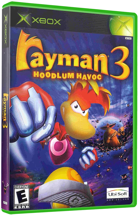Rayman 3 Hoodlum Havoc box art