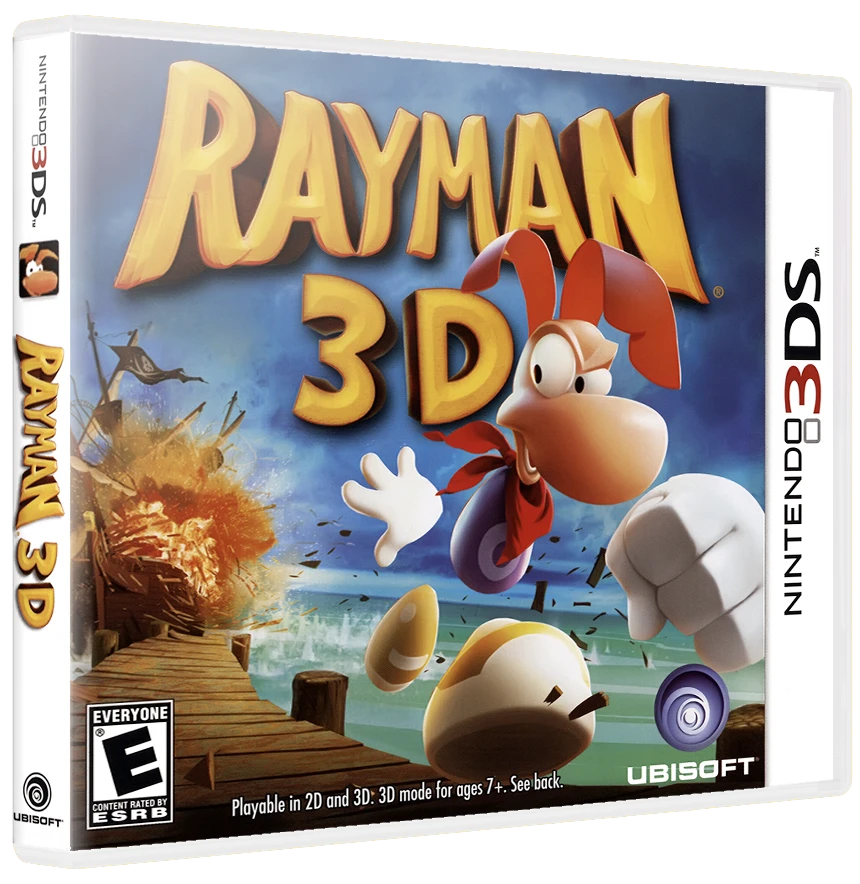 Rayman 3D box art
