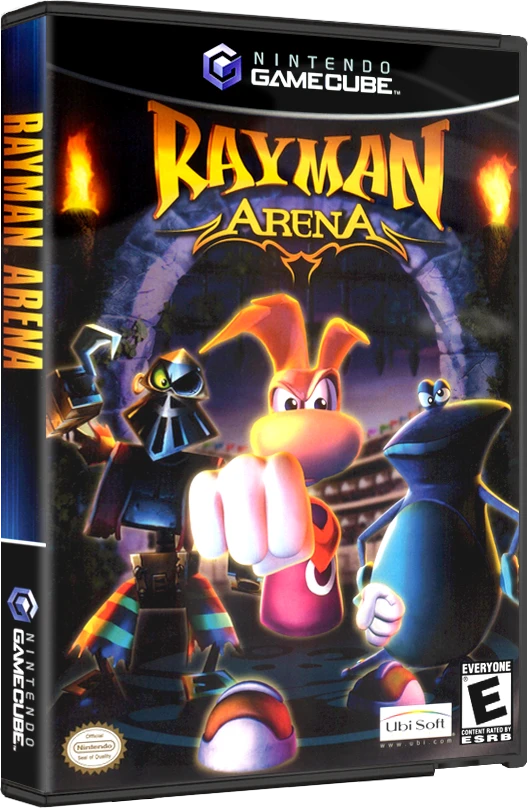 Rayman Arena box art