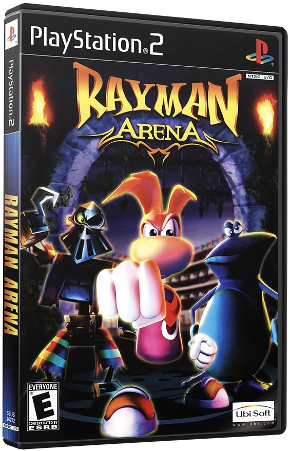 Rayman Arena box art