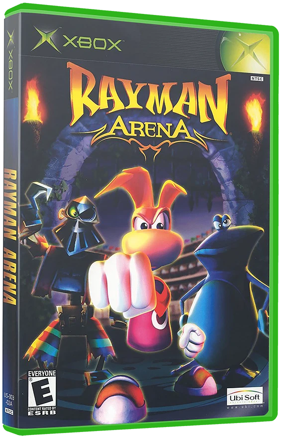 Rayman Arena box art