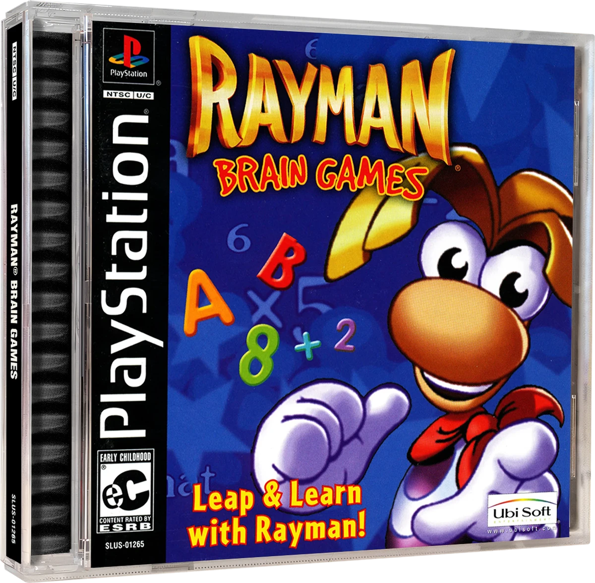 Rayman Brain Games box art