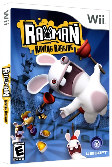 Rayman Raving Rabbids box art