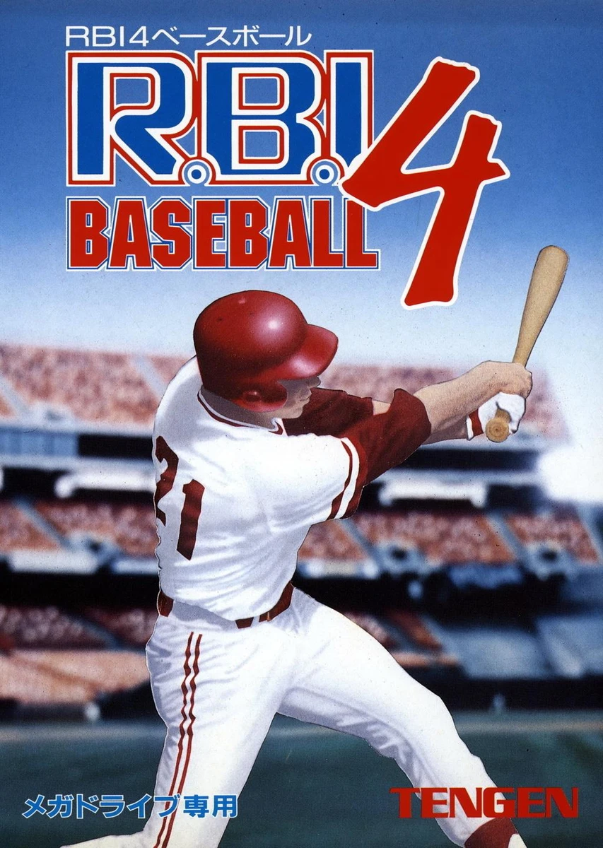 RBI Baseball 4 box art