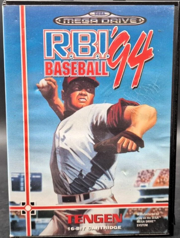 RBI Baseball 94 box art
