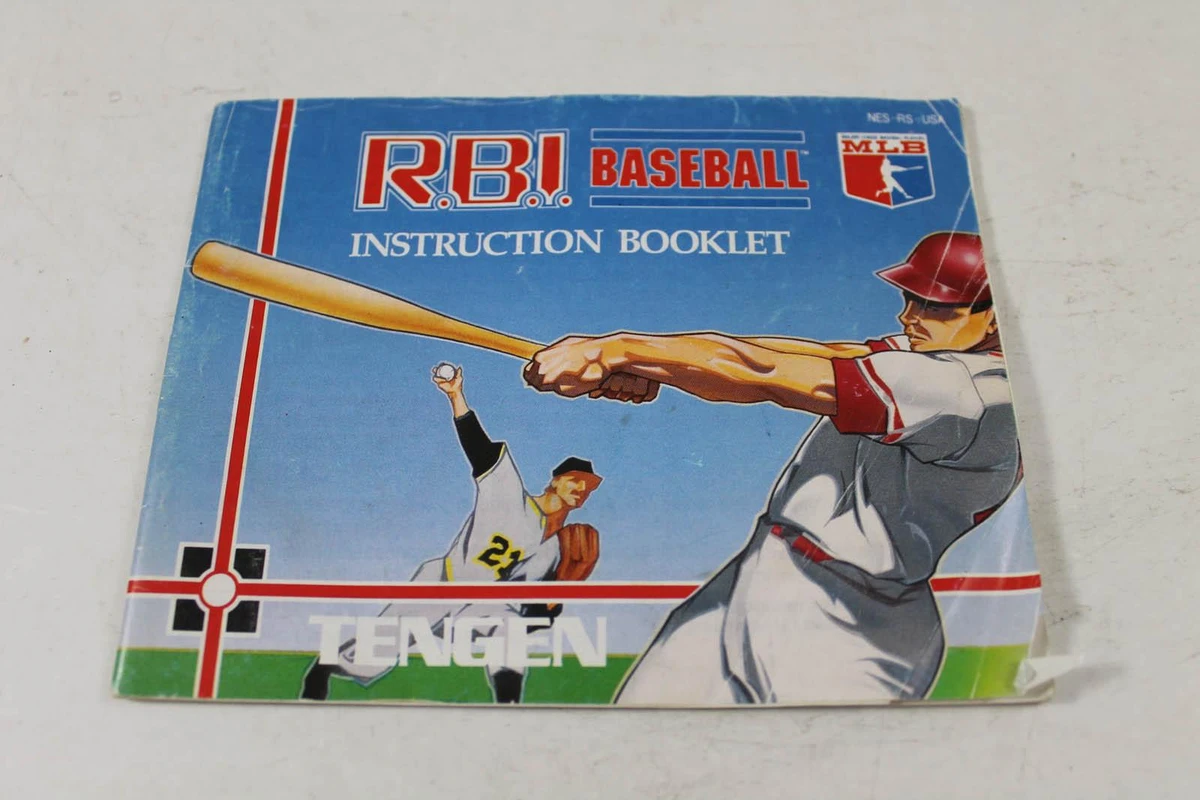 RBI Baseball [Gray Cart] box art