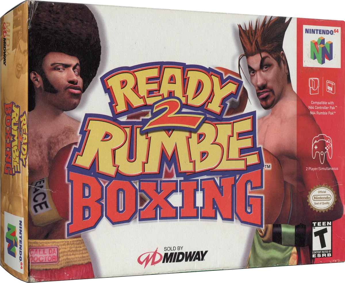 Ready 2 Rumble Boxing box art