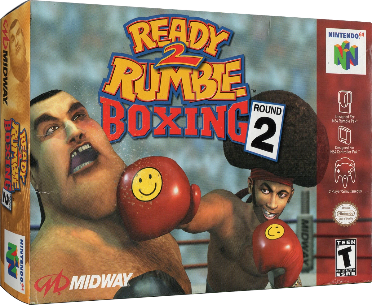 Ready 2 Rumble Boxing Round 2 box art