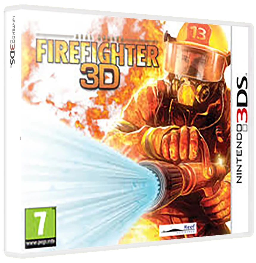 Real Heroes: Firefighter 3D box art