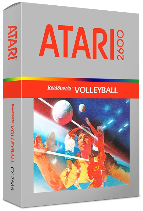 RealSports Volleyball box art