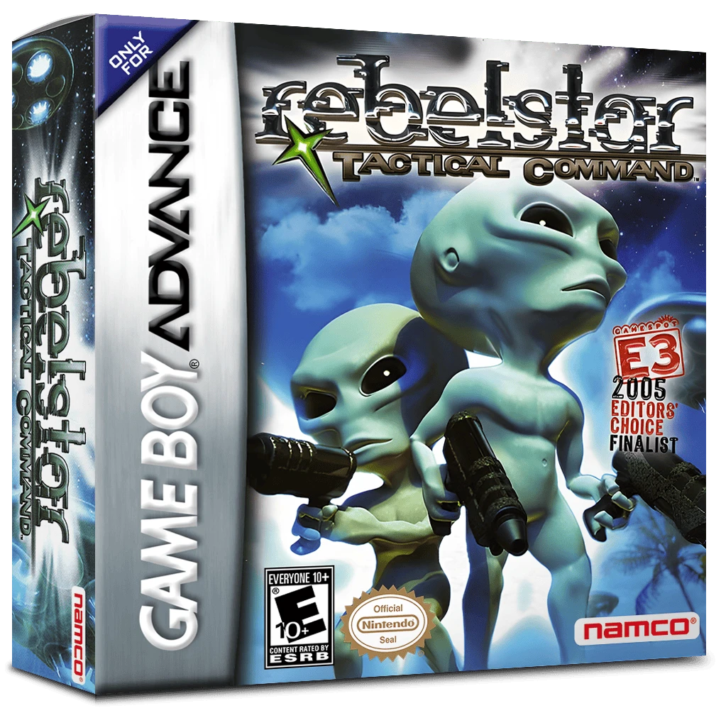 Rebelstar Tactical Command box art