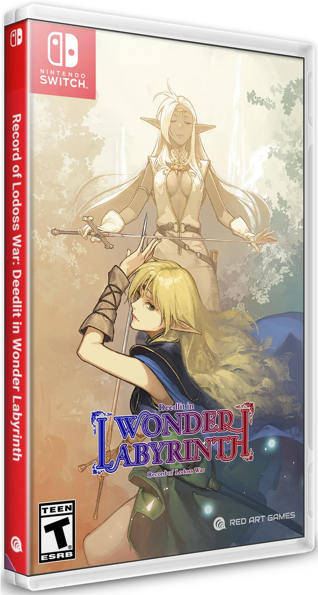 Record of Lodoss War: Deedlit in Wonder Labyrinth box art