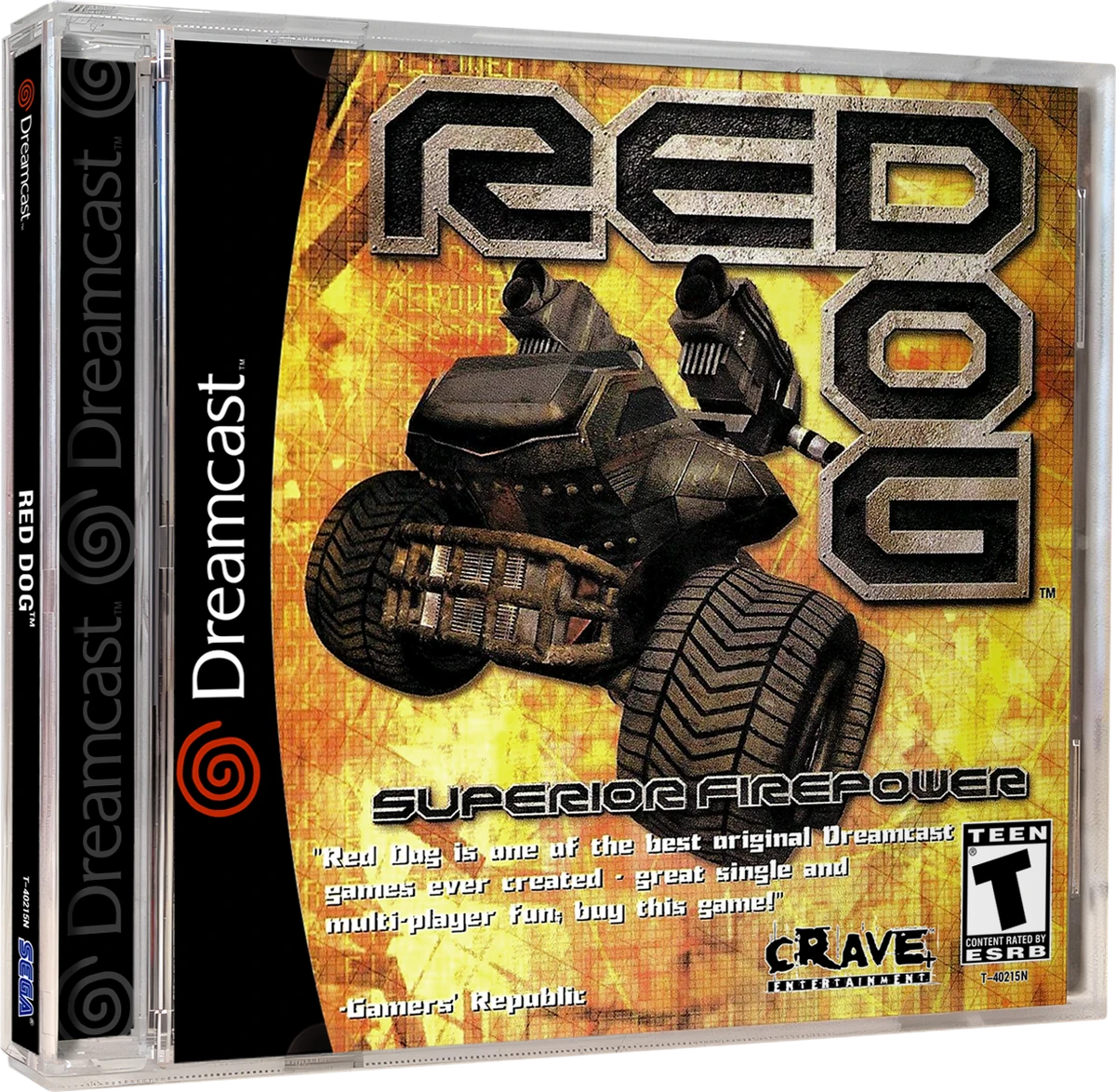 Red Dog: Superior Firepower [Bonus VMU] box art