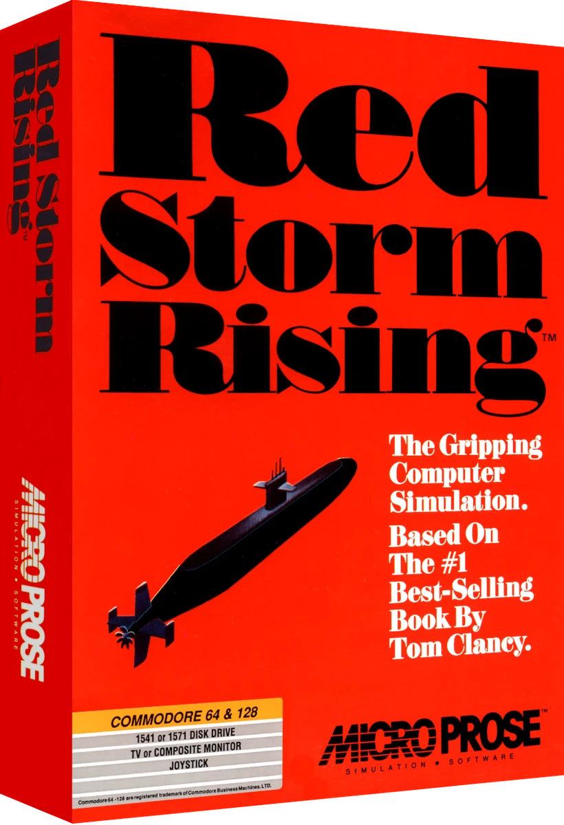 Red Storm Rising box art