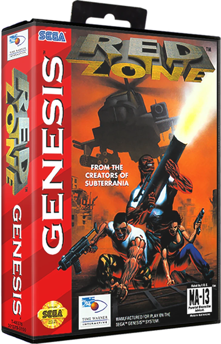 Red Zone box art