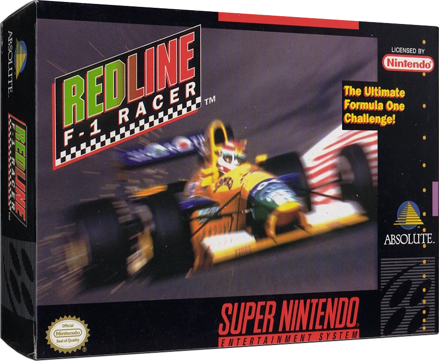 Redline F-1 Racer box art