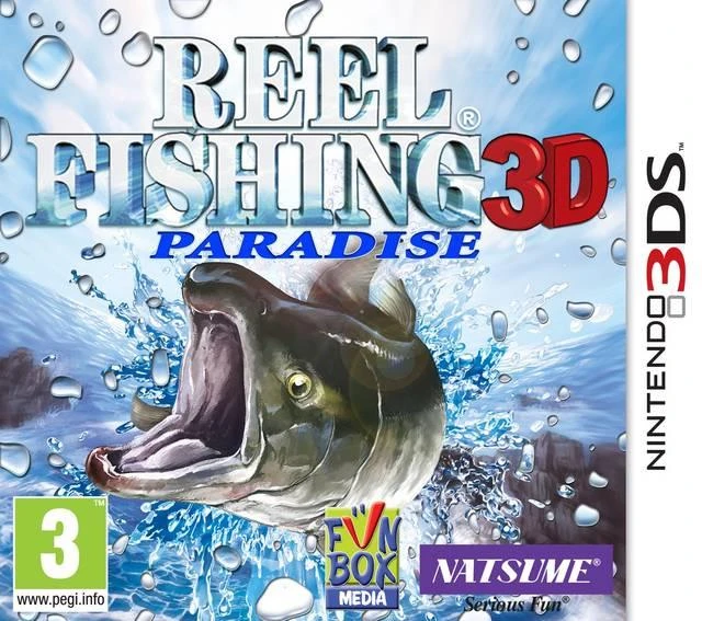 Reel Fishing 3D Paradise box art